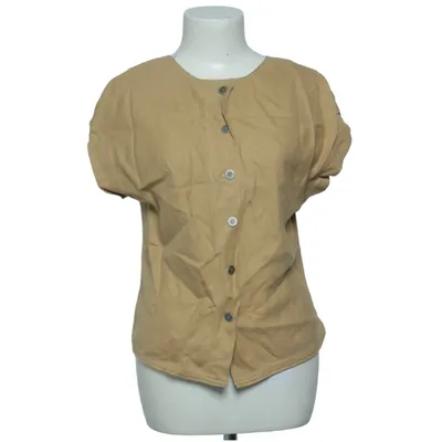 Bluse (Brun) fra Maruschka Linned