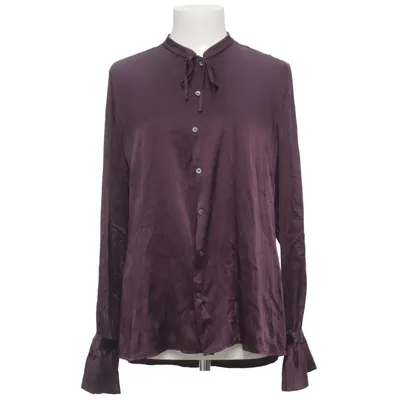 Blouse (Purple) from Stenströms Elastane, Silk