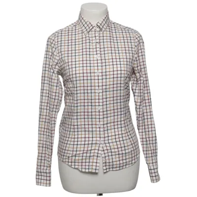Shirt (White, Brown, Blue) from Chevalier