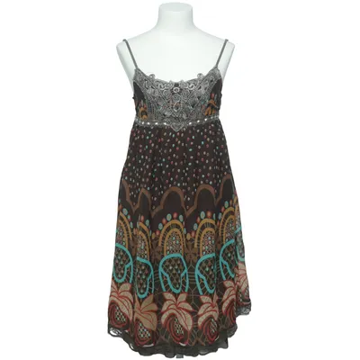 Robe (Marron, Multicolore) de Red Chili Coton, Polyester