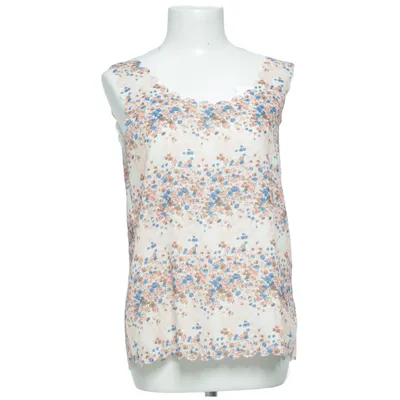 Top (White, Multicolored) from L.B.C. Polyester