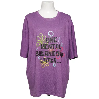 T-shirt (Lila, Flerfärgad) Polyester