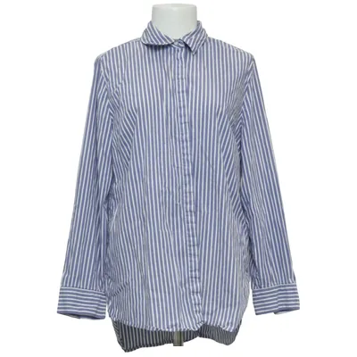 Shirt (Blue, White) from Como Vintage Cotton, Elastane, Polyamide