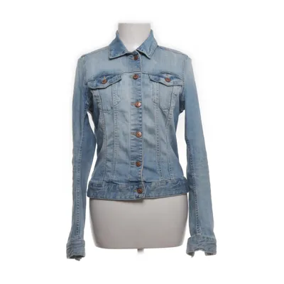 Jeansjacka (Blå) från L.O.G.G by H&M Bomull, Elastan