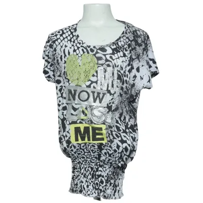 Top (Zwart, Wit, Geel) van MIX Viscose