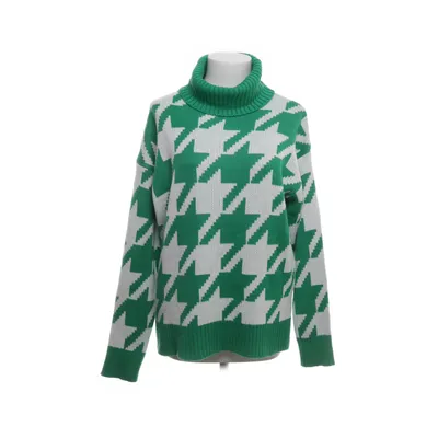 Polotröja (Grön, Vit) från FB Sister Knitwear