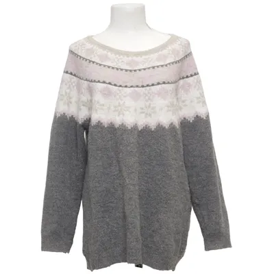 Sweater (Gray, White, Purple) from Pahladium Acrylic, Nylon, Polyester