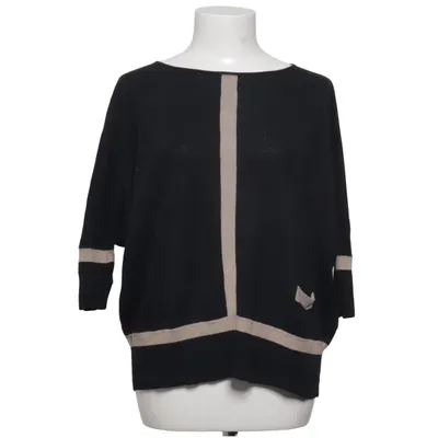 Sweater (Sort, Beige) fra Paule KA Kashmir, Silke