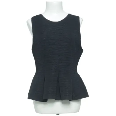 Peplum top (Black) from AX Paris Elastane, Polyester