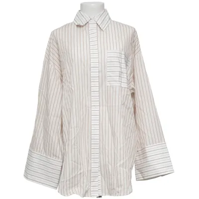Shirt (White, Beige, Multicolored) from M Cotton