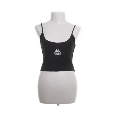 Crop top (Svart) från Kappa Bomull, Elastan