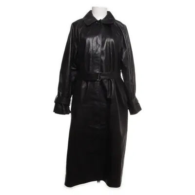 Läderkappa (Svart) från Arket Skinn