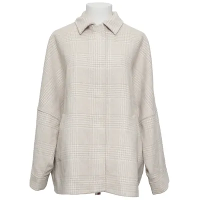 Overshirt (Beige) from Dobber Acrylic, Elastane, Polyamide, Polyester, Viscose, Wool