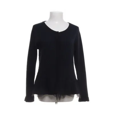 Cardigan (Blue, Black) from Conleys Acrylic, Polyester, Wool
