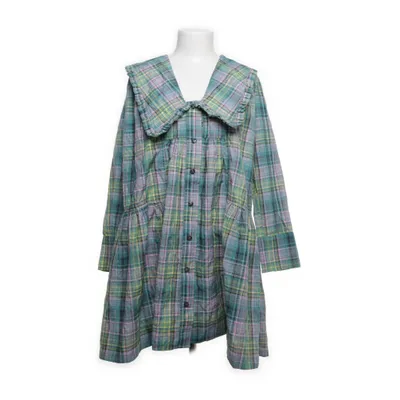 Blousejurk (Groen, Meerkleurig) van Ganni Organisch katoen, Polyamide, Gerecycled polyester