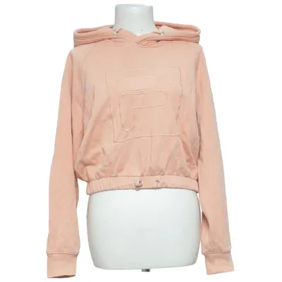 Hoodie (Orange) from Fila x Weekday Cotton, Polyester