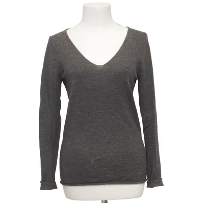 Pullover (Grijs) van Zadig & Voltaire Kasjmier, Leer, Wol