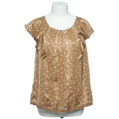 Topp (Brun, Vit) från Axes Femme Polyester, Viskos