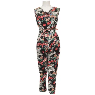 Jumpsuit (Black, Multicolored) from Angelle Milan Elastane, Viscose