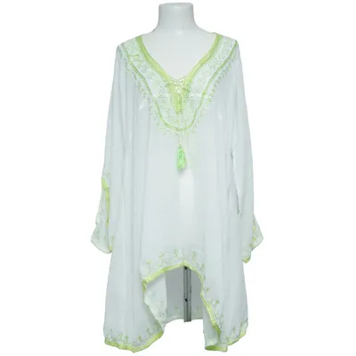 Strandjurk (Wit, Groen) van Manguun Polyester