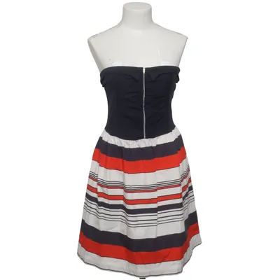 Jurk (Blauw, Rood, Wit, Meerkleurig) van Vero Moda Jeans Katoen, Elastaan, Modal