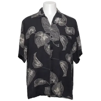 Kortärmad skjorta (Svart, Flerfärgad) från Baracuta Silke