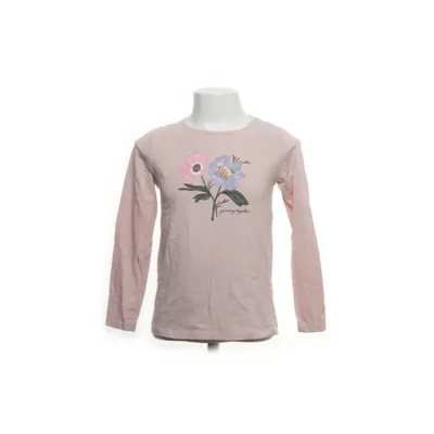 Lange mouwen shirt (Roze, Meerkleurig) van H&M Katoen, Elastaan