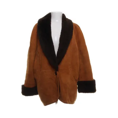 Shearling jas (Oranje) van Shearling