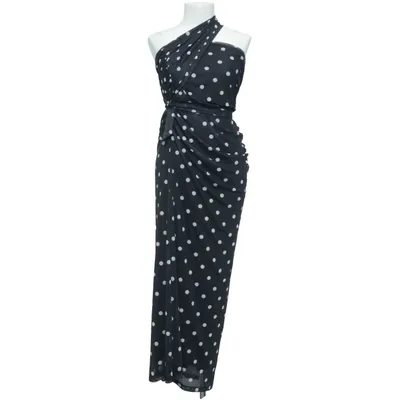 Klänning (Svart, Vit) från ASOS Design Elastan, Polyester