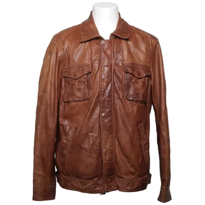 Leren jack (Boros) van Milestone Leer, Polyester
