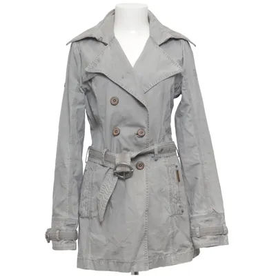 Trench coat (Gray) from Dreimaster Cotton