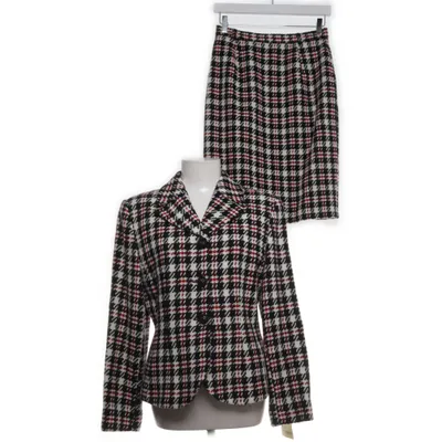 Tailleur jupe (Blanc, Noir, Rouge) de Avenue Acétate, Polyamide, Laine