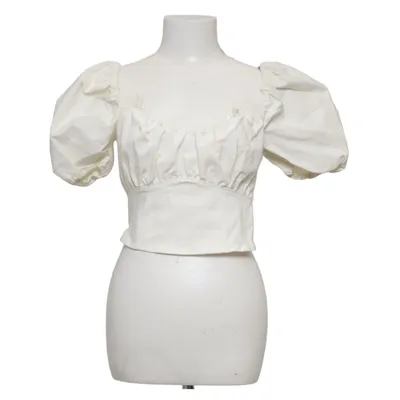Crop top (Vit) från & Other Stories Bomull, Elastan, Modal