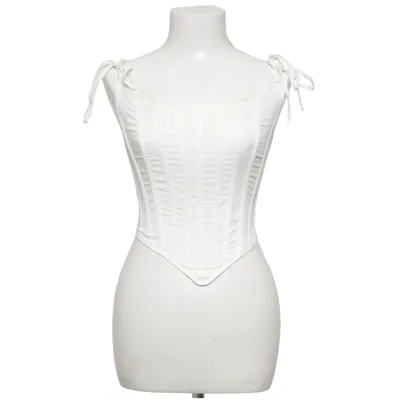 Korset (Hvid) fra Princess Polly Elastan, Polyester