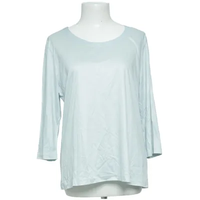Top (Blue) from Fadenmeister Elastane, Modal, Silk