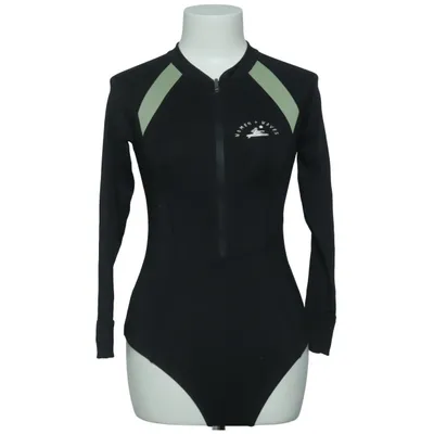 Badeanzug (Schwarz, Mehrfarbig) von Women + Waves x H&M Polyamid, Elasthan, Polyester