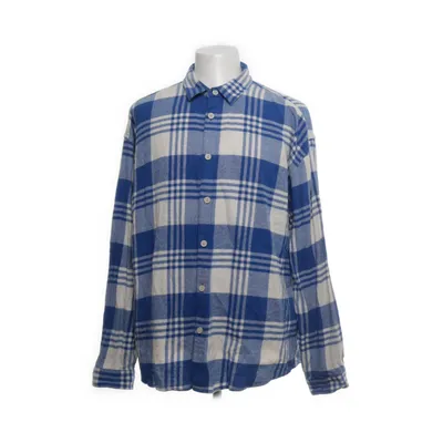 Flanellskjorta (Blå, Vit) från FSBN Bomull