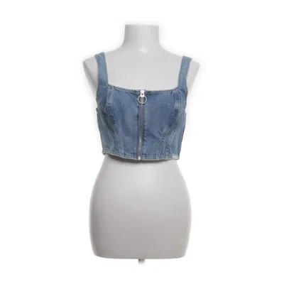Crop top (Blå) fra Lee x H&M Bomuld
