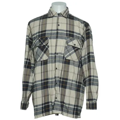 Flannel skjorte (Beige, Blå, Grå) fra Pierre Hector Bomuld