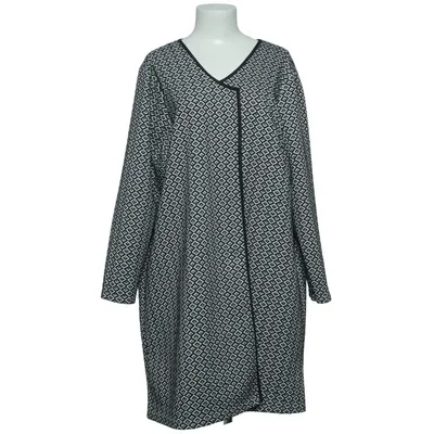 Cardigan (Sort, Hvid) fra Plus Bomuld, Elastan, Polyester