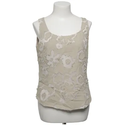 Tanktop (Beige) van Silbor Polyester, Viscose