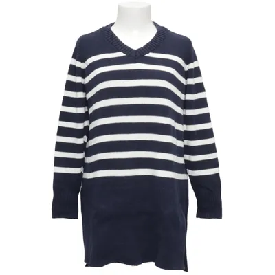 Pull-over (Bleu, Blanc) de Cellbes Woman Coton biologique