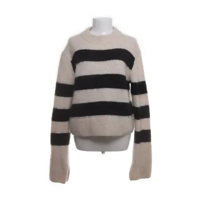 Tröja (Beige, Svart) från H&M Elastan, Mohair, Polyester, Ull