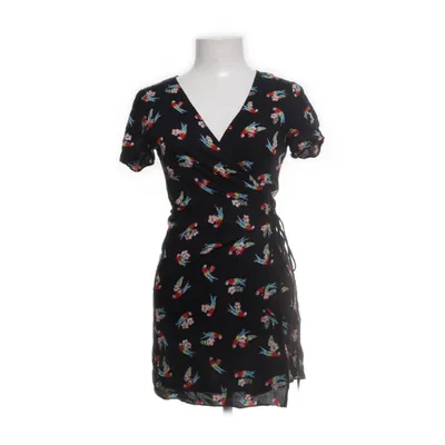 Omlottklänning (Svart, Flerfärgad) från Kling Polyester