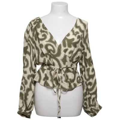 Blouse (Vert, Beige, Multicolore) de Mango Polyamide, Viscose