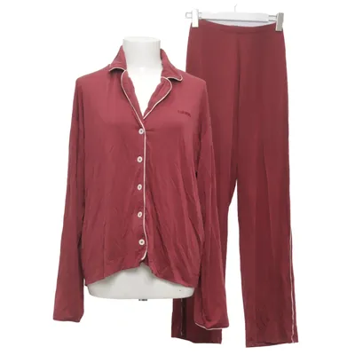 Pyjama (Rood) van Djerf Avenue Elastaan, Lyocell