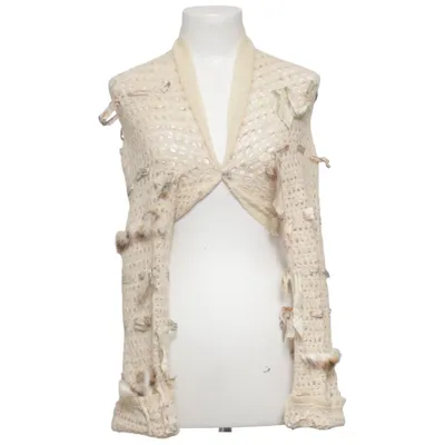 Bolero (Beige) from Tricot Chic Acetate, Angora, Cashmere, Mohair, Polyamide, Wool