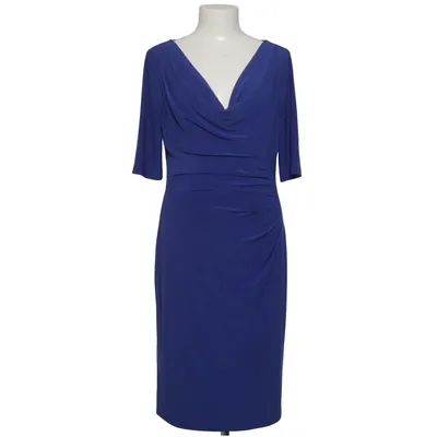Kjole (Blå) fra Lauren Ralph Lauren Elastan, Polyester