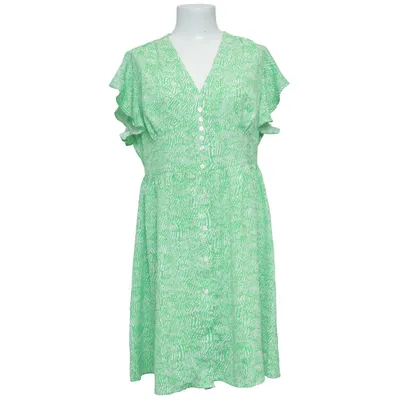 Jurk (Groen, Wit) van Belcci Polyester