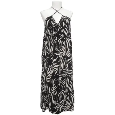 Dress (Black, White) from George Viscose